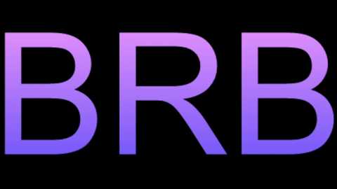 Media: A digital image features the bold, capitalized letters \"BBB\" in a gradient of purple and lavender, set against a solid black background. The typography is sans-serif and modern, with a slight three-dimensional effect.