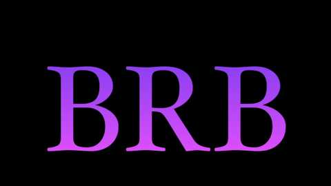 Media: A digital image featuring the letters \"BBR\" in a bold, purple, serif font against a black background. The letters are evenly spaced, and the text appears centered. The image has a minimalistic design.