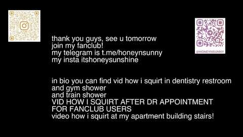 honey_sunshine free recording from 2024-11-01 14:39:00