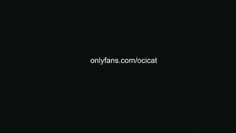 Media: A minimalist digital image featuring a black background with the text \"onlyfans.com/ocicat\" centered in white, sans-serif font. The image is devoid of any additional elements or colors, emphasizing the URL.