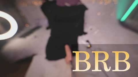 Media: A blurred video of a person walking in a nighttime city, with the text \"BBB\" in bold yellow letters at the bottom.