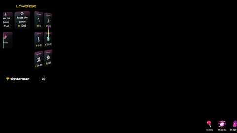 Video of a dimly lit, empty room with a digital display on the left showing \"Lootbox\" and \"Lootbox 2\" options, featuring colored boxes and text.