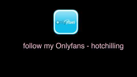 Video of a black background with a blue, glowing square logo featuring the text \"inkFous\" in white. Below, white text reads, \"follow my Onlyfans - hatching.\