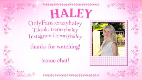 haleycrazy free recording from 2025-12-03 20:52:00