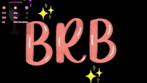 A digital image features the word \"BB\" in a glossy pink font, adorned with sparkling yellow stars against a black background. The text is set against a character creation screen with various options, including hair color, height, and body type selections.