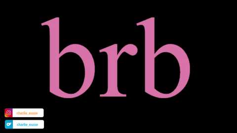 A digital image featuring the word \"brr\" in bold, pastel pink letters against a solid black background. Social media icons for Facebook, Twitter, and Instagram are positioned at the bottom left corner.