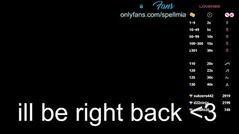 A screenshot of a social media profile, displaying a black background with white text reading, \"all be right back,\" alongside a heart emoji.