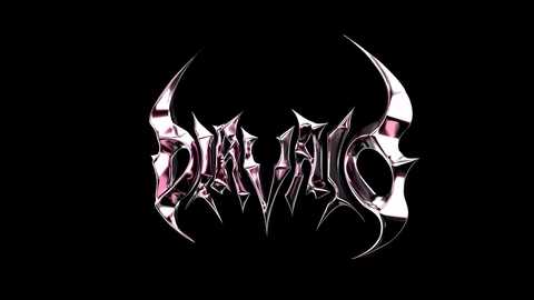 Video of a sleek, metallic, abstract logo against a black background. The logo features sharp, angular shapes with a glossy finish, giving it a futuristic and edgy aesthetic.