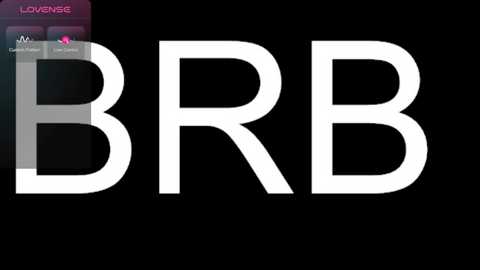A digital graphic features the bold white letters \"BBB\" on a black background. A smaller, semi-transparent image of a social media app's interface with \"LOVENSE\" branding appears in the top left corner.
